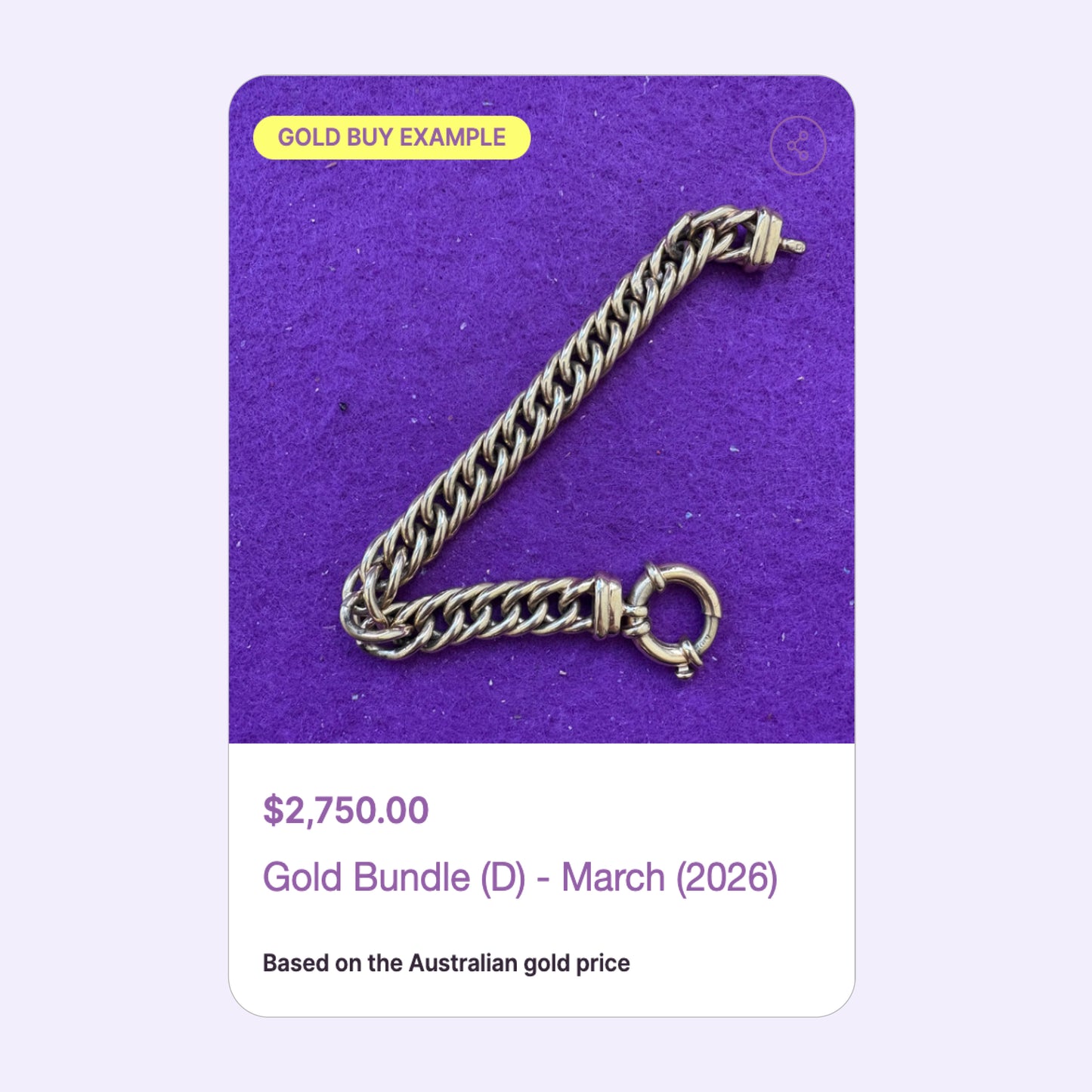 Gold Mail-In Pack