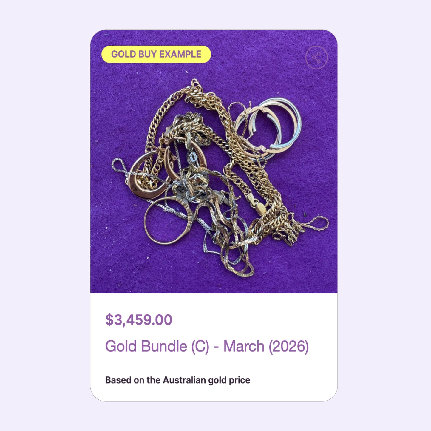 Gold Mail-In Pack