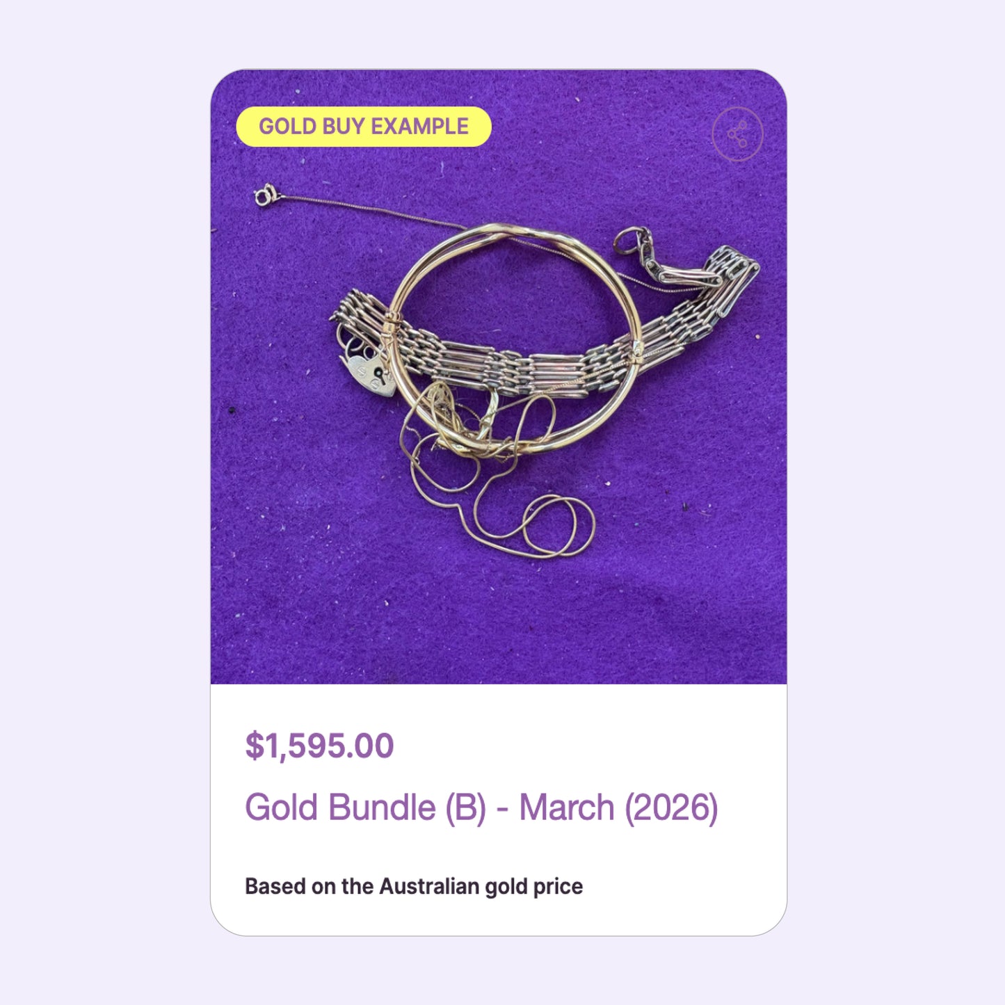Gold Mail-In Pack
