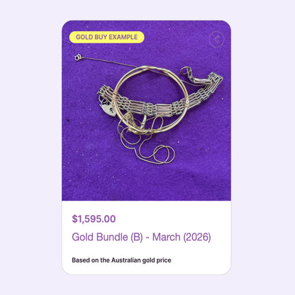 Gold Mail-In Pack